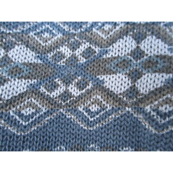 Casual Studio Sweater Women's Size XL Grey/Green Distress Wash Raw Edges - Picture 3 of 14